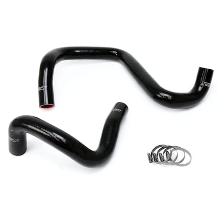 Hps Performance High Temp Reinforced Silicone Radiator Coolant Hose Kit, Black,  57-1285R-BLK