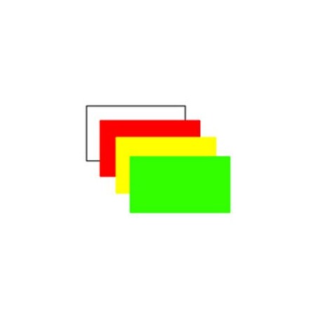 Specialty Store Services Fl. Yellow 1 Line Pricing Labels For The Accura 5005 5006Y