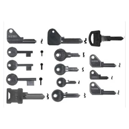 Squire All Terrain Marine Grade Key Blanc SQ-ATLSM-KEY-BLANC