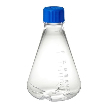 Zoro Select Erlenmeyer Flasks, 204.3 mm H, PK6 F4063-B