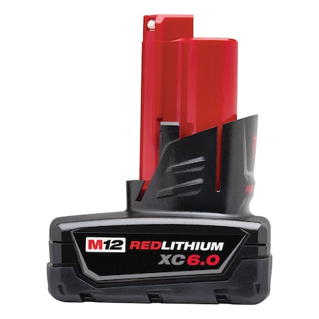 Milwaukee Tool M12 REDLITHIUM XC6.0 Extended Capacity Battery Pack 48-11-2460