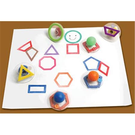 Paperperfect Ready2Learn Giant Outline Geometric Shapes, 10PK PA64991