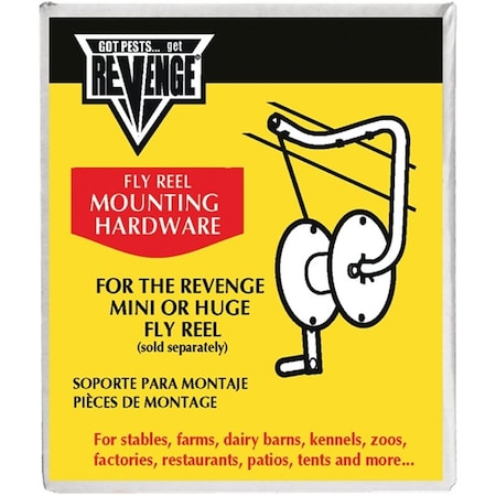 Bonide Products Revenge Fly Reel Mounting Hardware 46160