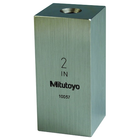 Mitutoyo 2.0 In, SQUARE, STEEL, AS-1 614202-541