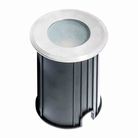 Westgate STAINLESS STEEL IN-GROUND LIGHT, 12V DC/AC, 3W COB, 290 LM, 45 Deg, IP67, ETL, PC SLEEVE, 3000K IGL-3W-30K