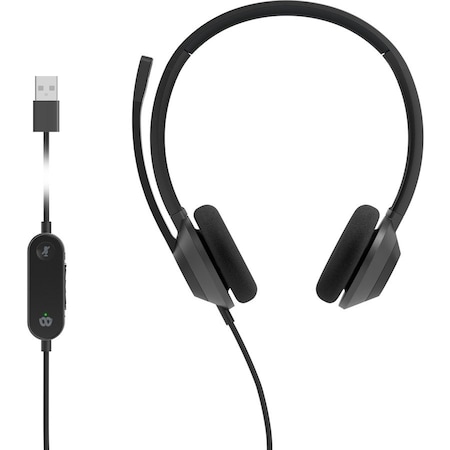 Cisco Headset 322 Wired Dual On-Ear HSW322CUSB