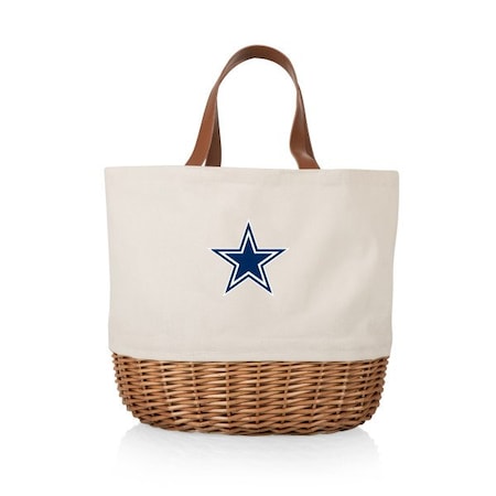 Picnic Time Family Of Brands Dallas Cowboys - Promenade Picnic Basket, (Beige Canvas) 203-20-187-094-2