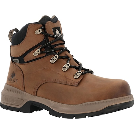Rocky Worksmart, Men's 6 in Composite Toe Toe Work Boot, Crazy Horse, 14, M, RKK0481 RKK0481
