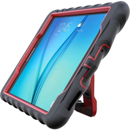 Gumdrop BLACK RED HIDEAWAY WITH STAND STAND RUGGED SAMSUNG GALAXY TABA9.7 GS-SGTA97-BLK_RED