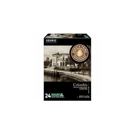 Barista Prima Coffeehouse K-Cup, Pod Colombia Coffee, Keurig Single Serve K-Cup Pods, 24 Count - Compatible with Keurig, 24PK 5000330094