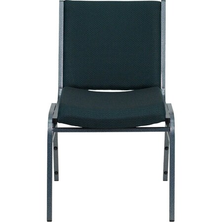 Flash Furniture Fabric Stack Chair, Green XU-60153-GN-GG