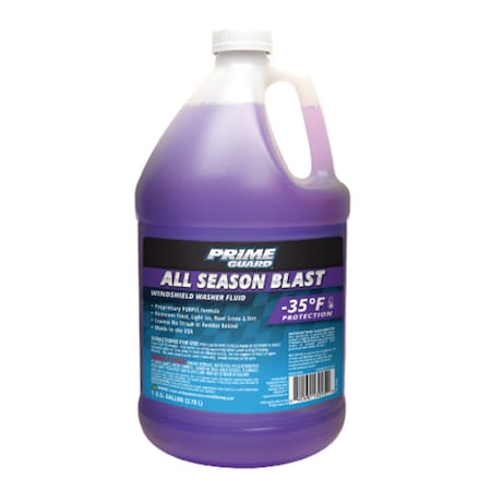 Prime Guard Prime Guard -35 Degree F All Season Blast Purple Windshield Washer Fluid - Gallon PRIM93506