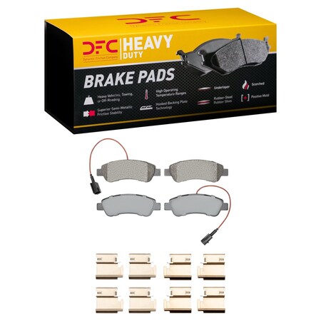 Dfc Heavy Duty Disc Brake Pad Set,  1214-1490-01