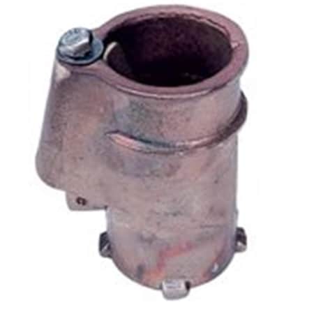 Perma-Cast PS-4019-BC Bronze Anchor Socket - 4 in. PS4019BC