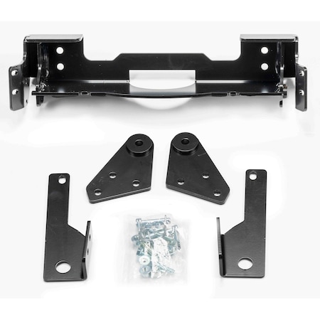 Warn UTV Front Plow System Mounting Kit with Hardware Black 109362