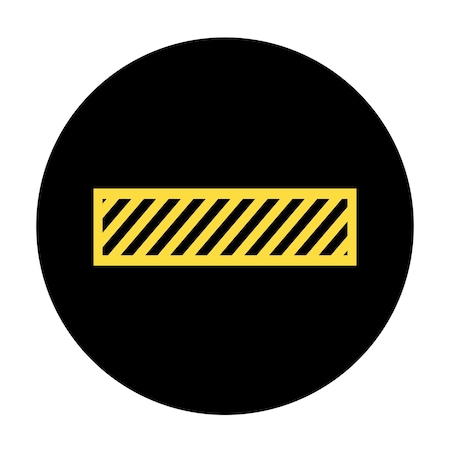 Brady Lens Crosswalk Hatched Yellow SizeM 177689
