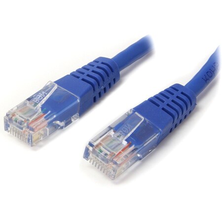 Startech.Com MAKE FAST ETHERNET NETWORK CONNECTIONS USING THIS HIGH QUALITY CAT5E CABLE, WITH M45PATCH15BL