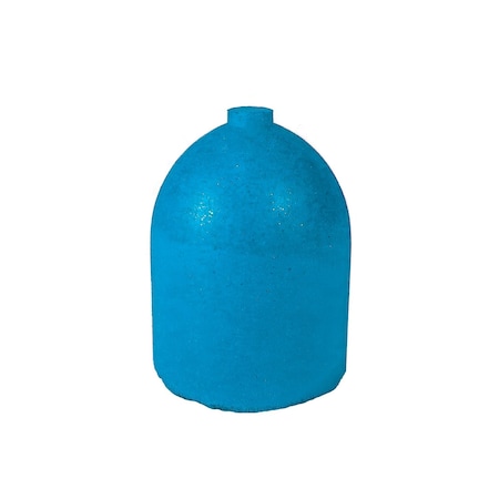 Dedeco RBR ABRASIVE CONE, BULLET 1" X 3/4", BLUE X/F S/C 1/UNIT 0115