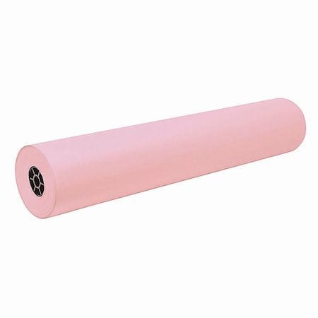 Pacon Decorol Flame Retardant Art Rolls, 40 lb Cover Weight, 36 x 1,000 ft, Decoral Pink P101204