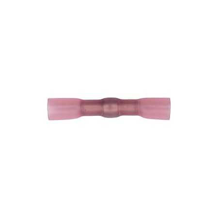 Auveco Crimp And Solder Butt Connector, 20 - 18 Gauge, 10PK 21003