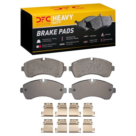 Dfc Heavy Duty, Disc Brake Pad Set,  1214-1268-02