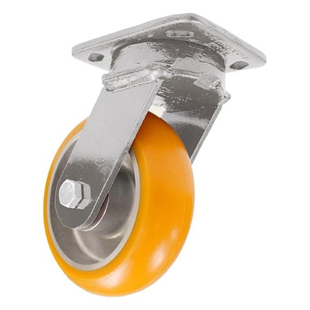 Hamilton Plate Caster, Steel, Swivel S-ZFWH-62EMB-ZB