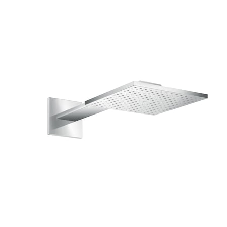 Axor ShowerSolutions Showerhead 250 Square 2- Jet with Showerarm Trim, 1.75 GPM in Chrome 35311001