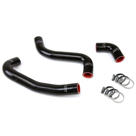 Hps Performance High Temp Reinforced Silicone Radiator Coolant Hose Kit, Black,  57-1059-BLK