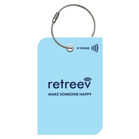 Retreev Smart Tag, Pale Blue RTC003