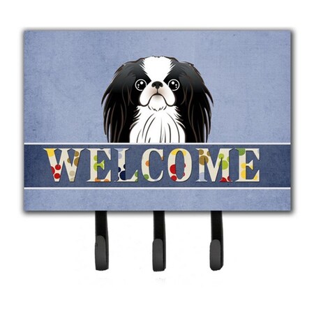 Carolines Treasures Japanese Chin Welcome Leash and Key Holder BB1416TH68