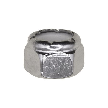 Auveco 5/16in-18 Nylon Insert Lock Nut 18-8, 25PK 13244