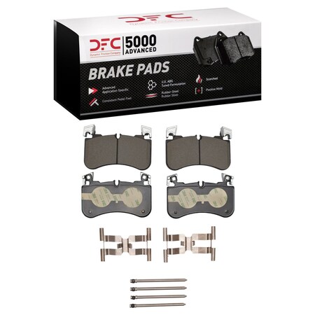 Dfc 5000 Advanced Disc Brake Pad Set,  1551-2184-01