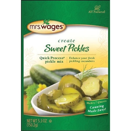 Mrs. Wages Sweet Pickle Mix, 5.3 oz Pouch W624-J7425