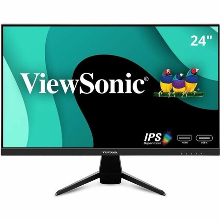 Viewsonic VX2467U 24" Class Full HD LED Monitor - 16:9 - Black VX2467U