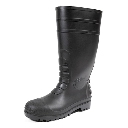 Gemplers Men's Black Bear Rubber Boots, Plain Toe, 15.5 in Height, Black, 11 232648