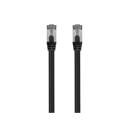Monoprice Voice and Data Patch Cord, Black, 2 ft L 41010
