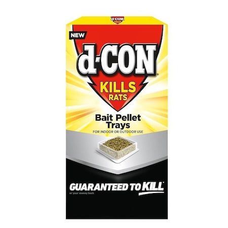D-Con 1920099877 Bait Pellet Tray, Solid, 6 oz Box 3221096