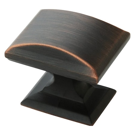 Amerock Cabinet Knob, 118 in Projection, Zinc, OilRubbed Bronze 5PK29340ORB