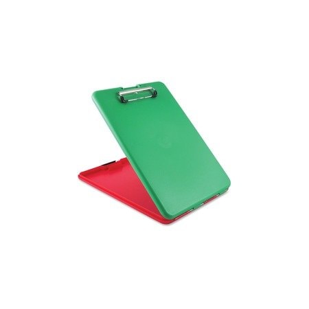 Slimmate Storage Clipboard, Green; Red, 9 1/2" W SAU00580