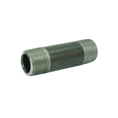 Anvil Nipple Beck 1-1/2in MPT T Galvanized Steel 4-1/2in L Galvanized 8700154258