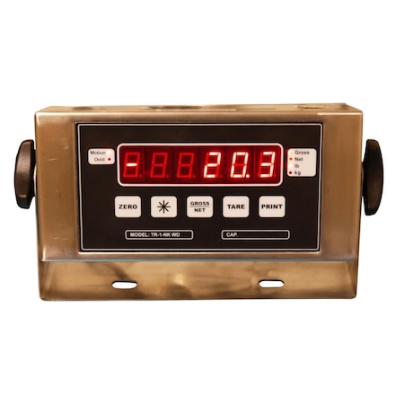 Lw Measurement 0.54 LCD with Backlight Washdown Indicator TR1NK WD