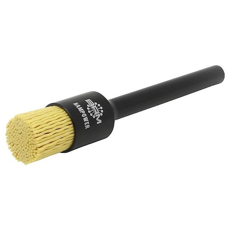 Nampower Brush NAMPOWER End Brush, 0.750" Dia. 5" OAL,  AEB3434120