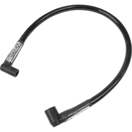 Quickcar Racing Products Sleeved Race Wire - Black Coil Wire 24 in. HEI-HEI QRP40-243