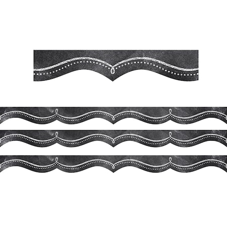 Creative Teaching Press Dotted Swirl EZ Border, 48 Feet Per Pack, 3PK 10571