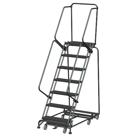 Ballymore Lockstep Rolling Ladder, Steel, 70 in.H WA-AD-073214P