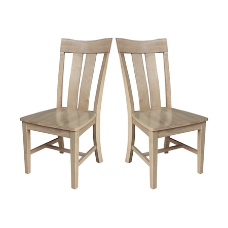 Whitewood Industries Set of Two Ava Dining Chairs, Honey CI97-13P