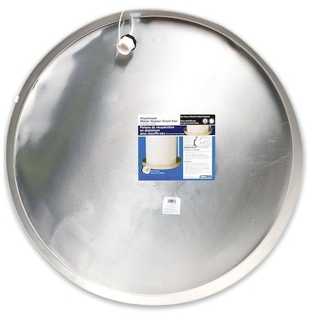 Camco Water Heater Drain Pan, Aluminum, For Gas or Electric Water Heaters 20868