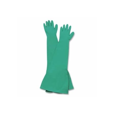 Honeywell North Nitri-Box, Nitrile Glovebox Sleeves, Size 10, Green, 12PK 068-NIT2710