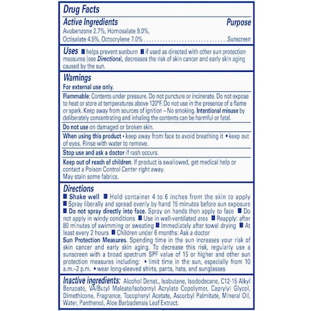 Banana Boat Light as Air SPF 50 Sunscreen Spray 3014820400