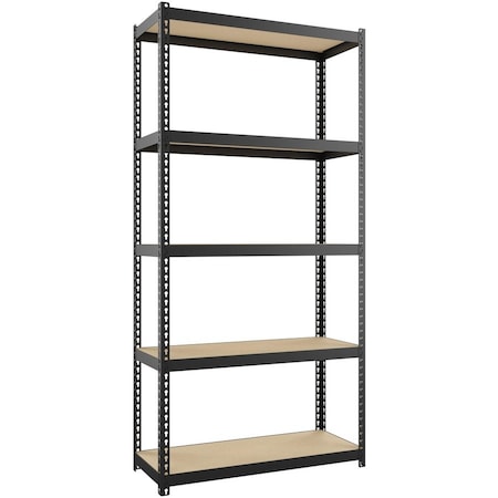Lorell Narrow Steel Shelving 60" Height x 30" Width x 12" Depth 66964